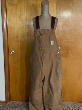 Carharrt men’s overalls 42X30